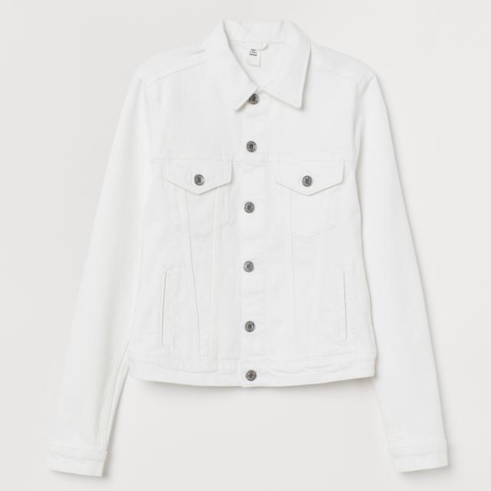White Denim Jacket
